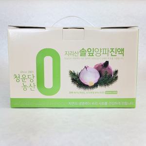 지리산 솔잎 양파즙 /순수 양파 자색 빨간 적양파즙 효능