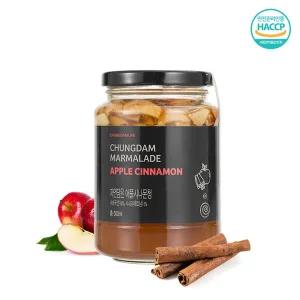 [청담라이프]자연담은 애플시나몬청 500g 수제과일청