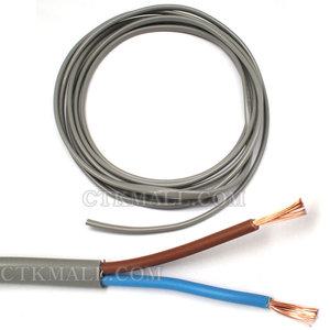 전선 VCTF 장원 1.5SQ X 2C 회색 케이블 전기선 220V