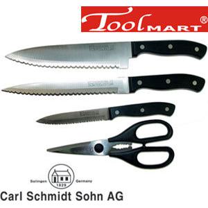 독일칼슈미트正品 프로페셔널4종칼세트 갈지않아도되는25년보증칼날+180년전통칼-툴마트