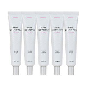 [쉬림](5개)푸드어홀릭 네이처 콜라겐 아이 앤 페이스 아이크림 40ml