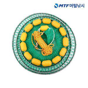 [머털낚시]초특가 핸들 바다 부력망 로프 포함 45cm 고기망 어망