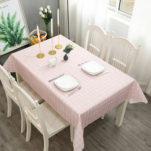 방수식탁보 캠핑 테이블보 테이블웨어 사각 빈티지 체크 2인용 137x90cm