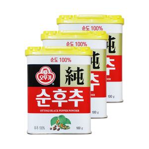 오뚜기 순후추 100g 3개 후추 조미료