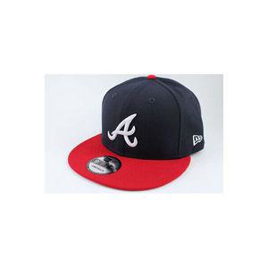 [관부가세포함] NEW ERA 9FIFTY BASIC SNAPBACK HAT CAP MLB 애틀란타 브레이브스 NAVY 블루/