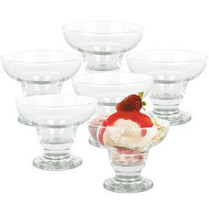 마가리타 아이스크림잔(295ml) 6P세트 디저트볼 샤베트 푸딩 요거트 유리그릇 빙수볼