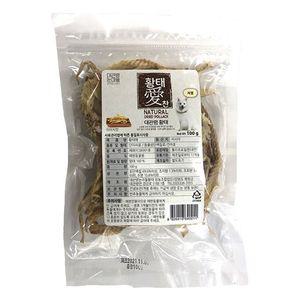 대관령 눈마을 황태 애찬 애견용 채 100g 반려 대용량 국내산 덕장