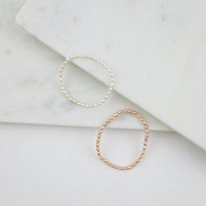 3mm 밥풀 담수진주 물진주 팔찌 얇은 펄  천연진주 패션팔찌   0674