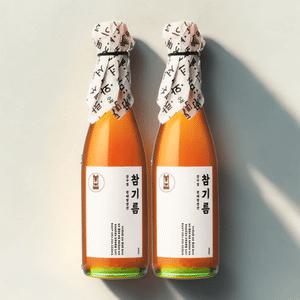 압구정 방앗간 참기름 저온압착 (300ml x 2개)