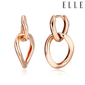 [엘르주얼리] 14K 2way 원터치 귀걸이 (gold pin) ELGPEE495