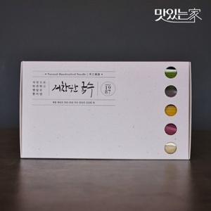 거창한국수 오방색 수제국수 1kg 장인이 직접 생산해 만든 국수