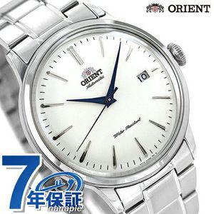 오리엔트 밤비노 손목 시계 자동 클래식 캘린더 남성용 RN-AC0001S