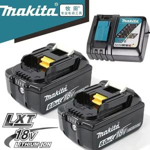 마끼다배터리 Makita 충전식 전동 공구 배터리 교체 가능 LED 리튬 이온9.0 Ah 6.0 18V LXT BL1860B BL1860