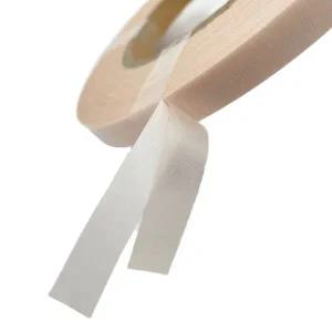 GEEKI 가발 테이프 수선 헤어 연장용 스킨 PU 접착제 스트립 연장 제작용 얇은 직물 1.0cm 너비