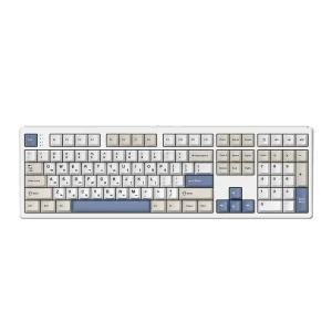 프리플로우 archon AK68 108키 유무선 블루투스 기계식 키보드 블루오션, 크림치즈