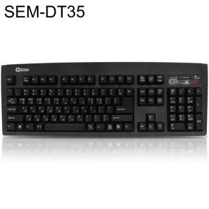 유선 키보드 SEM-DT35 NEW USB 블랙 정품 게이밍 기계식