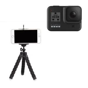GOPRO9 호환 액션캠 관절 삼각대 소형 문어 고릴라 휴대폰 캡용 고프로 휴대용 부품 악세사리 소품 미니