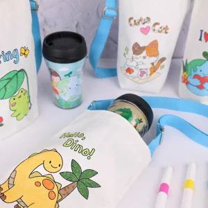 대원P&P 컬러링 도안 DIY 에코 텀블러 가방 만들기
