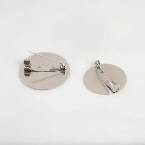 부자재 15mm 브로치핀 원판핀 코사지받침 공