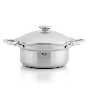 국산 크로벨 소울돔 통3중 IH인덕션겸용 스텐양수냄비 20cm