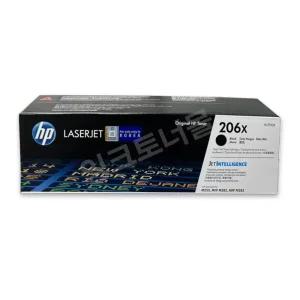 HP 206X정품토너(대용량) 4색세트(W2110X+W2111X+W2112X+W2113X) M255nw M255dw MFP M282 M283