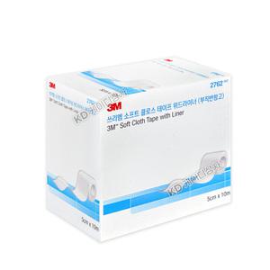 3M 부드러운 천 반창고 5cmX10m 픽싱롤 2762 픽스롤