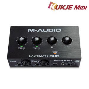 국제미디 M-Audio M-Track Duo 오디오 인터페이스 수입정품