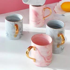 [까사무띠] 골드 마블 머그컵 450ml 5colors