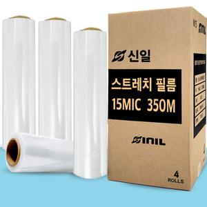 신일 스트레치필름 15MIC 4롤 수동 산업용랩 공업용랩