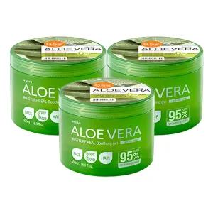 과일나라 알로에 95% 모이스처 리얼 수딩젤 500ml x 3개 대용량 알로에베라