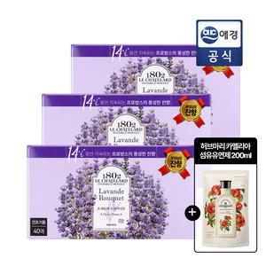 르샤트라 건조기용 드라이시트 라벤더부케 40매 x 3개 Gift+ 섬유유연제 추가 GIFT