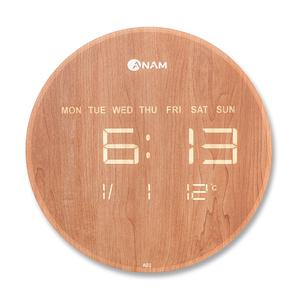 아남 디지털 LED 벽시계 A01 (시간/날짜/요일/온도/밝기 자동조정)