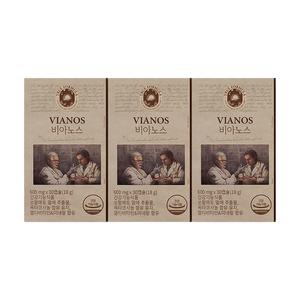 트루포뮬러 비아노스 600mg X 30캡슐 3박스 쏘팔메토 옥타코사놀 전립선 건강 영양제 도움 효능 비아녹스