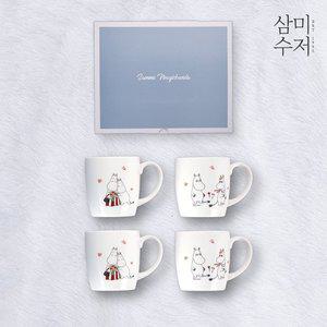 [신세계몰][삼미수저] 무민 더키친 머그컵 선물세트 4P