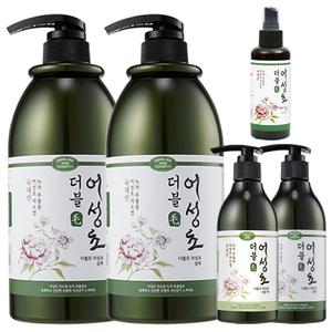 더블모 어성초 샴푸 1000ml 외 모발팩 미스트 쿨샴푸 두피 각질 쿨링 케어