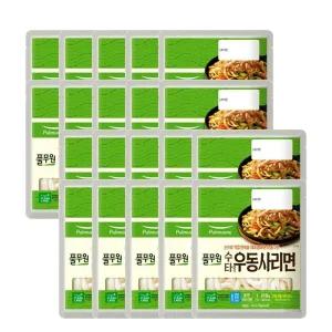 풀무원 수타식 우동사리면 (1인분) 210g 20개 닭갈비 볶음 어묵 야끼