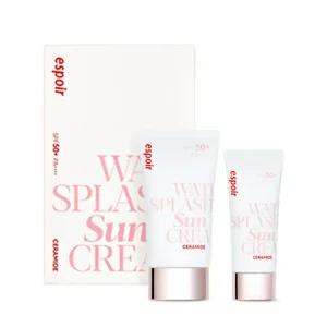 [25%] 에스쁘아 워터 스플래쉬 선크림 세라마이드 기획 (60mL+30mL)