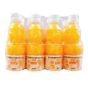 [삼다몰]제주 감귤 천혜향 착즙주스 330ml 8병