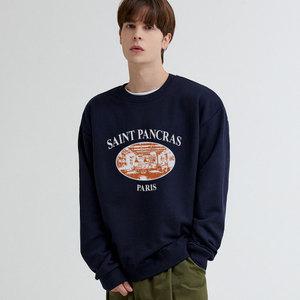 세인트/프린팅/맨투맨/레터링/로고/오버핏/긴팔/남자/쭈리/봄/가을/기본/무지