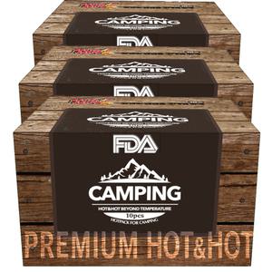 230g+(국내최대용량) 프리미엄 핫앤핫 초대형 캠핑핫팩(BROWN) 30매 230g+군용 군인 대용량