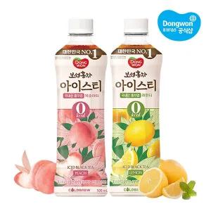 [동원][T][동원] 보성홍차 아이스티 제로 500ml x24개 /레몬/복숭아