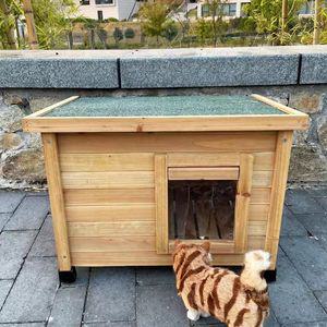 야외 고양이집 실외 급식소 길냥이 고양이 하우스 보온 개집 텐트 겨울집 숨숨집 집 강아지