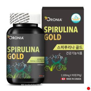 오로니아 캐나다 스피루리나 골드 항산화 추천 90정