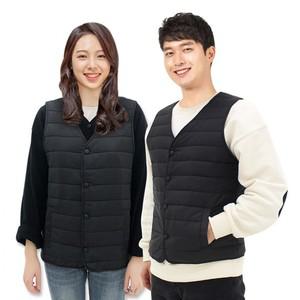 엘리몬드 [도매라인]시즌마감 경량패딩조끼 브이넥 겨울조끼 경량조끼 남녀공용조끼 패딩조끼