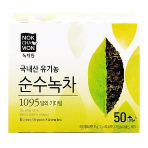 녹차원 유기농 순수녹차 1.2g x 50티백 x 4세트