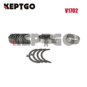 새로운 금속 와셔 용 스러스트 메인 STD 콘로드 KUBOTA 베어링 V1702 키트