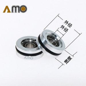 AMO DIY 마이크로 베어링 낚시 휠, 세라믹 볼, 고속