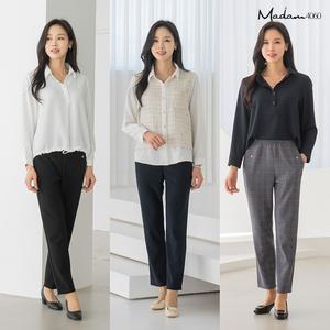 마담4060 25SS 릴렉스 스프링 팬츠 3종