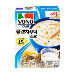 보노 클램차우더 스프 63g, 1개입