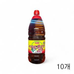 해내음 시골집 참진한기름 골드 1.8L X 10개 대용량 식자재 분식집 고기집 참깨기름 고기집 참깨기름 참